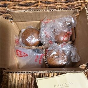 Pottery Barn Equestrian Knob Set of 3 BNIB